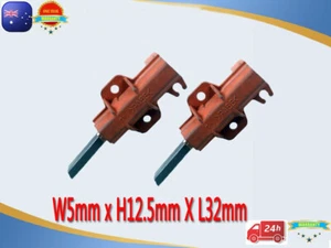 Cepillo de carbono de motor para lavadora Samsung WF1752WPW WF1752WPC WF1804WPC - Imagen 1 de 4