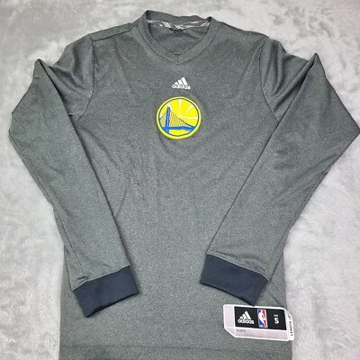 Camiseta Adidas Ultimate Camiseta Manga Larga Pequeña Climalite Golden State Warriors Foto 1 de 4