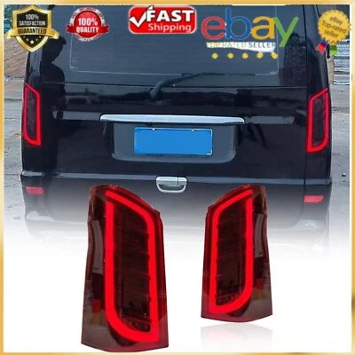 For Mercedes Benz Viano W639 2004-15 LED Dynamic Rear Tail Light Brake Lamp Pair - Image 1 of 4