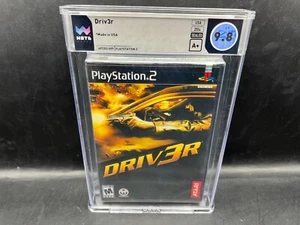 Driver 3 Driv3r PS2 WATA 9.8 A+ FACTORY SEALED TOP POP VGA - Picture 1 of 6