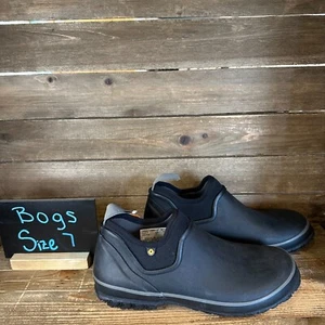 Nuevas botas Chelsea al tobillo de goma negras Bogs Urban Farmer NR para hombre nuevas con etiquetas talla 7 M - Imagen 1 de 6