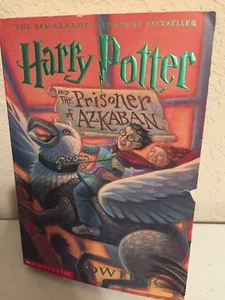 HARRY POTTER & THE PRISONER OF AZKABAN JK Rowling 1999 HBDJ Scholastic - Picture 1 of 8