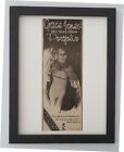 Grace Jones*Porfolio*Album*1977*Original*Poster*Ad*Framed*Fast World Ship*