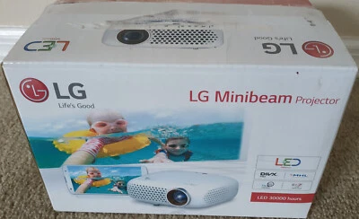 LG MiniBeam PW800 LED DLP Portable  Projector - Smart TV - FLAWLESS! - Image 1 of 4