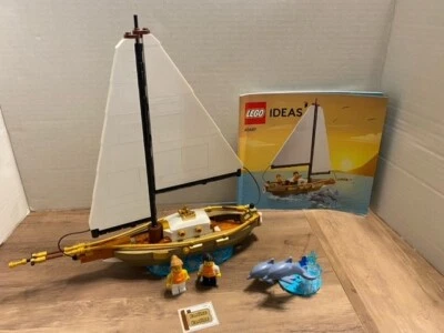 LEGO Ideas: Sailboat Adventure (40487) ¡100% completo con minifiguras! Foto 1 de 4