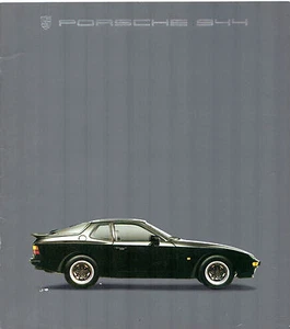 Porsche 944 2.5 1984-1985 UK Market Sales Brochure - Picture 1 of 2