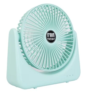 New USB-Powered 6.5-Inch Desk Fan with 2 Speeds, Quiet for Office or Bedroom - Picture 1 of 27