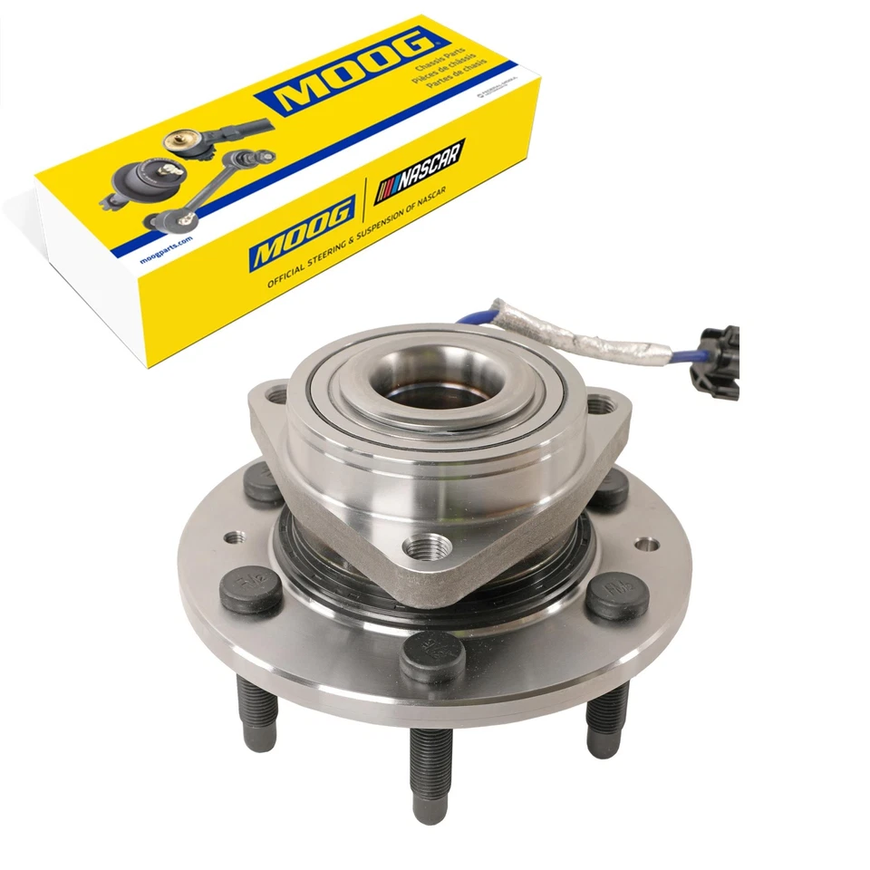 MOOG Wheel Bearing and Hub Assy Front For 2007-2013 Chevrolet Silverado 1500 4WD - Image 1 of 4