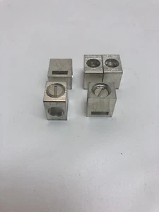 Lot of 5 Aluminum Mechanical Lugs CMC CA-90 CU7AL 14-1/0 With Bandable Slot - Picture 1 of 2