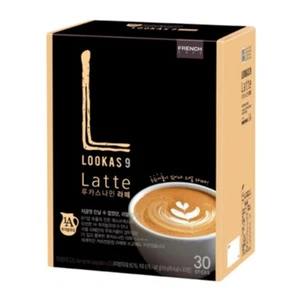 Mezcla de café tostado suave instantáneo Namyang LOOKAS 9 Latte coreano 14,9 g x 30 palitos - Imagen 1 de 4