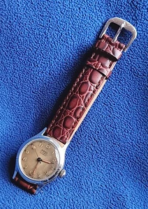 Reloj Pulsera Eros Estilo Militar con 17 Joyas AS 1187 Movimiento Barrido Cuerda Manual - Imagen 1 de 6