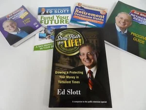 Ed Slott Stay Rich for Life Retirement Rescue Decisions Guide w 9 DVDs 2 CDs - Imagen 1 de 12