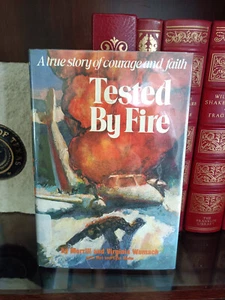 Tested By Fire_Merrill & Virginia Womach_HCDJ_1st Edition_Ex-library_Very Good - Picture 1 of 9