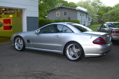 Eslabones de bajada ajustables para Mercedes Benz R230 Clase SL SL550 AMG 2002-2012 Foto 1 de 4