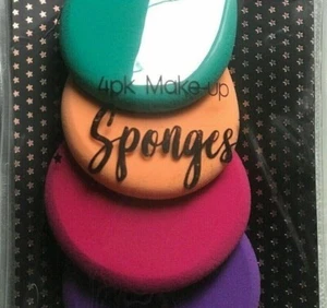 Juego de 4 piezas de esponja de maquillaje base licuadora tampón esponja líquido lágrima polvo - Imagen 1 de 7
