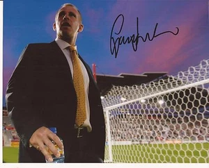 ATLANTA SILVERBACKS & STEVENAGE * GARY SMITH SIGNED 10x8 PORTRAIT PHOTO+COA - Picture 1 of 1