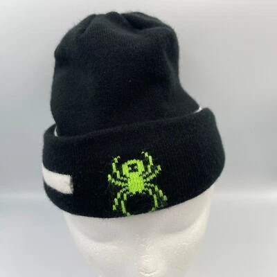 Gorra Spyder Gorro Talla Única Negro Blanco Verde Araña Esquí Senderismo Aire Libre Foto 1 de 4
