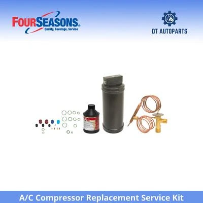 Kit de servicio de reemplazo de compresor de aire acondicionado para Cadillac DeVille 1968 4 estaciones Foto 1 de 4