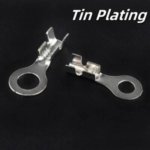 Copper Tube Terminals DJ431 Crimp / Solder Cable Lugs Eyelets 4.2/3.2 5.2 6.2mm - Picture 1 of 13