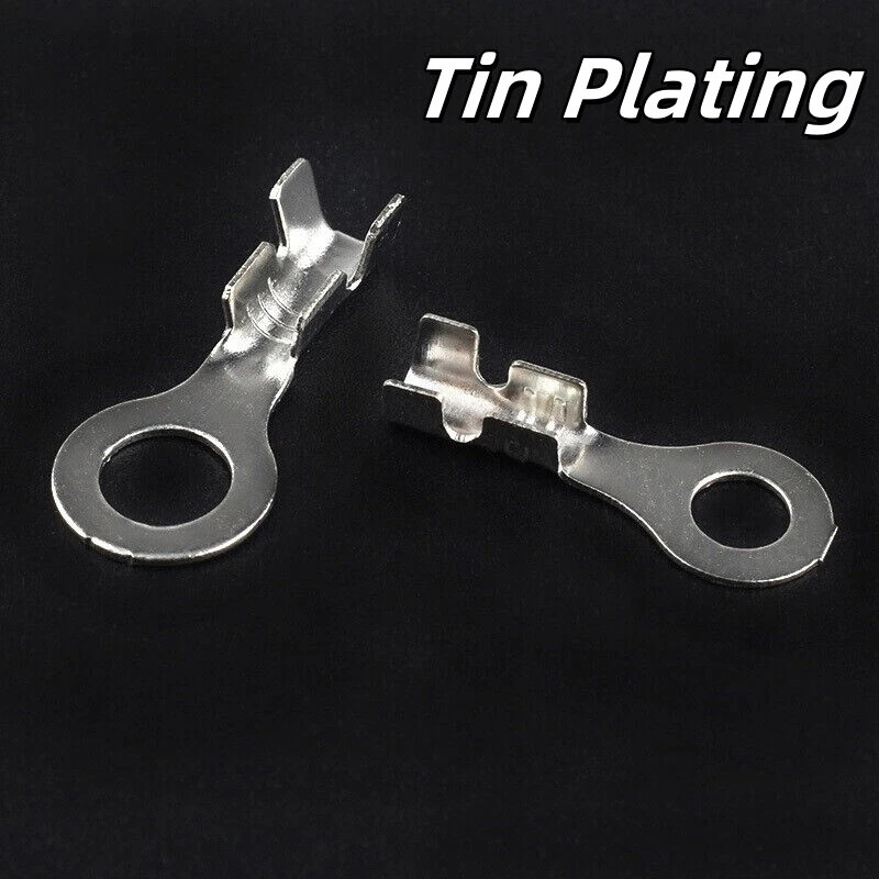 Copper Tube Terminals DJ431 Crimp / Solder Cable Lugs Eyelets 4.2/3.2 5.2 6.2mm - Image 1 of 4