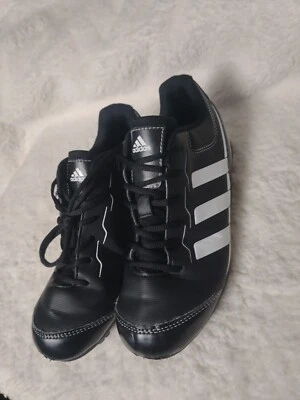 Size 3.5 Adidas Rundown Junior 1 Baseball N Softball Cleats Boys  - Image 1 of 4