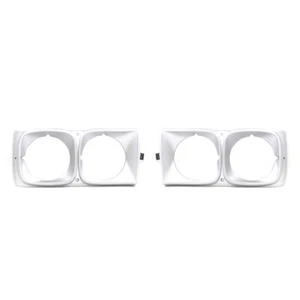 Chrome Head Light Lamp Door Set For Isuzu Faster 1st Gen Pickup KB Chevrolet LUV - Picture 1 of 6