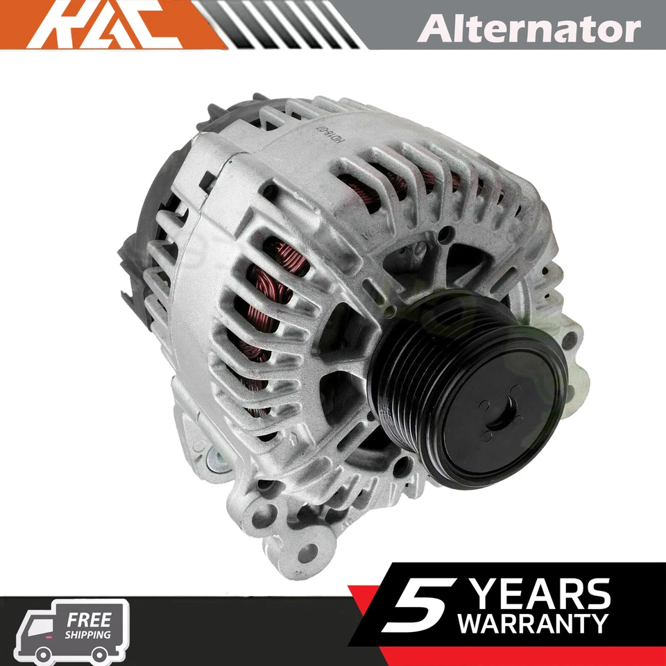 Alternator 13853 For 1999-2006 Volkswagen Beetle Golf Jetta 1.8 1.9L 2.0L 113275 - Изображение 1 из 4