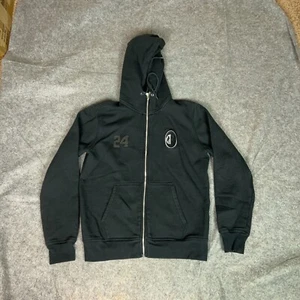 Nike Mens Hoodie Medium Black Sweatshirt Hoodie Zip Kobe Bryant Mamba Sample Top - Picture 1 of 12