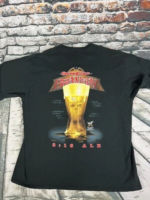 De colección Años 90 Stone Cold Steve Austin Brewery 3:16 Ale XL WWF/WWE Foto 1 de 4
