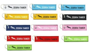 Original Zebra Motorcycle Keychain For Men And Women - Picture 1 of 14