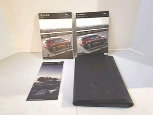 2020 JAGUAR E PACE OWNERS MANUAL SET & CASE OEM FREE SHIPPING - Picture 1 of 5