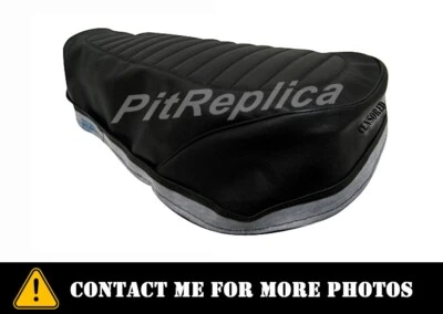 *NO TARIFF* YAMAHA DT175 DT175D '77 1977 *SEMI-DUAL* SEAT COVER [YTLA] - Image 1 of 4