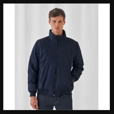 B&C crew bomber jacket - mens S black - FREE P+P - Image 1 of 2