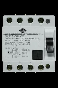 LUPUS 40 AMP 30mA FOUR POLE ELCB EMH440 5SZ3 440-3E - Picture 1 of 7