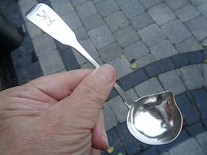 Georgische IRISCHE Schöpfkelle Stg. Silber Whiskey Toddy Schöpfkelle 1829 Dublin William Cummins - Bild 1 von 10