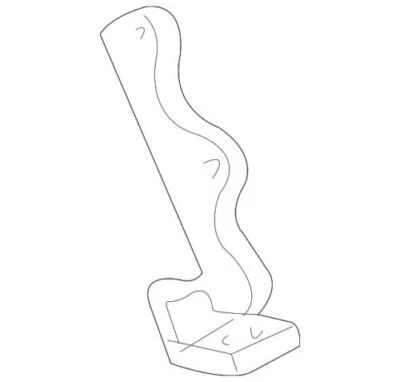 Bisagra capó delantero izquierdo original Ford Mercury 2000-2007 Taurus Sable 5F1Z-16797-AA Foto 1 de 2