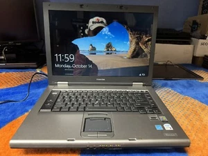 Toshiba Tecra A8, Win10, 15.4” Intel CoreDuo 2.40 Ghz, 2 GB, 60GB, DVD/CD, #002 - Picture 1 of 17