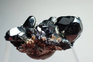 THEMATITA * CRISTALES FINOS EN MATRIZ * ¡MUY BONITO!!! N'Chwaning, SUDÁFRICA - Imagen 1 de 24