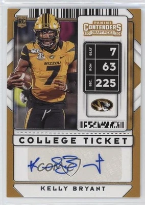2020 Contenders Draft Picks College Ticket Albert Okwuegbunam Rookie Auto RC - Image 1 of 2