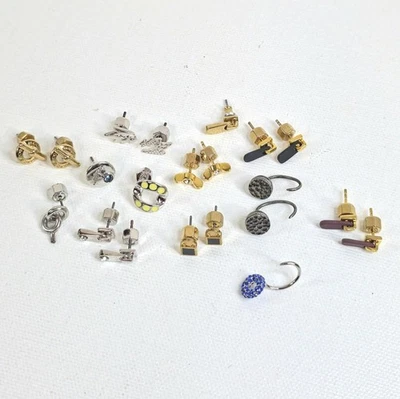 Lote de 21 pendientes de muestra Marc Jacobs 2016 archivo tachuelas no coincidentes joyería Foto 1 de 4