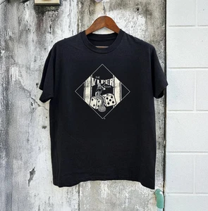 NEW SALE! THE VIPER ROOM (90s ENERGY) REPRINT RARE BLACK T-SHIRT Cotton Full - Picture 1 of 5