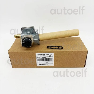 NUEVO OEM grifo de combustible Petcock KAWASAKI Vulcan 800 ZRX 1200 R 2001-2006 51023-1260 EE. UU. Foto 1 de 2