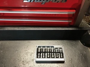 Snap On Metric Shallow Swivel Universal Impact Socket Set 1/4" Drive 106IPTMMA - Picture 1 of 4