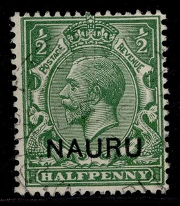 NAURU GV SG1, ½d yellow-green, FINE USED. Cat £13. - Picture 1 of 1
