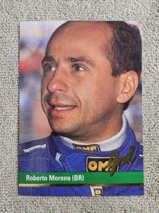 1992 Grid Motorcard Formula 1 Roberto Moreno #65 - Picture 1 of 2