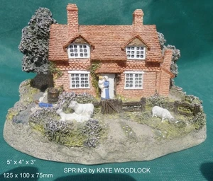 Danbury Mint Frühling Skulptur von Kate Woodlock VERPACKT - Bild 1 von 12