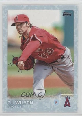 2015 Topps Snow Camo /99 CJ Wilson #326 - Image 1 of 2