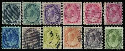 Canada #74-84, 77a — mostly F-VF Used - Image 1 of 4