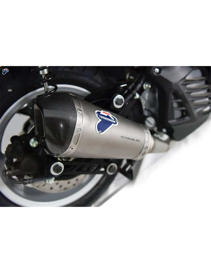 Y124094SO01 ESCAPE COMPLETO INOX TITANIO CARBONO TERMIGNONI YAMAHA N-MAX 2017 20 - Imagen 1 de 1