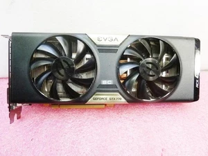 EVGA GeForce GTX 770 4GB GDDR5 GAMING Graphics Card | 04G-P4-3774-KR | Untested - Afbeelding 1 van 9